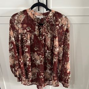 On the Road Floral Blouse